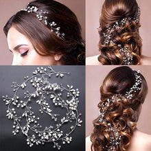 Cargar imagen en el visor de la galería, Handmade Wedding Crown Headdress Floral Hair Accessories bc220