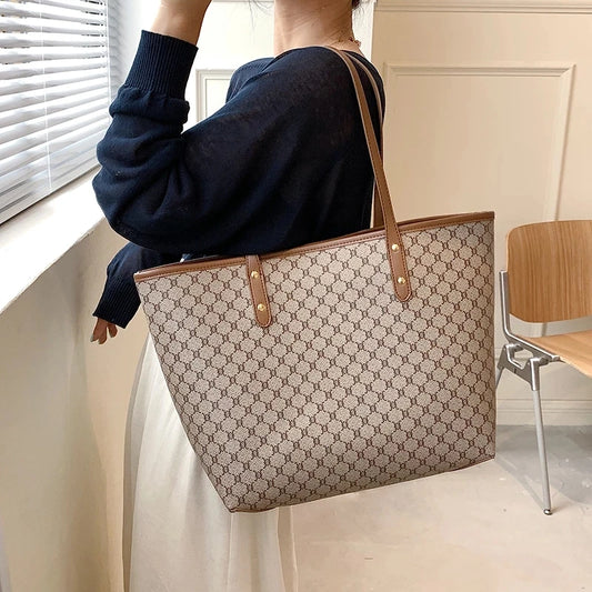 Women's Fashion Pattern Design Tote Bags Large pu Leather Waterproof Shoulder Handbag Female Brand Shopping Bag Purse