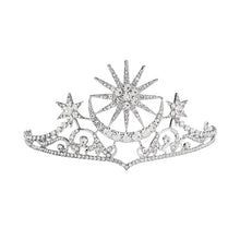 Laden Sie das Bild in den Galerie-Viewer, Baroque Star Crown Crystal Bridal Tiaras Rhinestone Pageant Diadem Bride Star Headdress Wedding Hair Accessories Tiara De Noiva