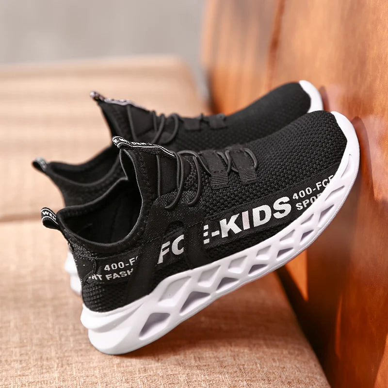 2025 High Quality Children's Running Sneakers Breathable Lightweight Soft Non-slip Leisure Comfortable Walking Shoes Boys Girls - EUFASHIONBAGS