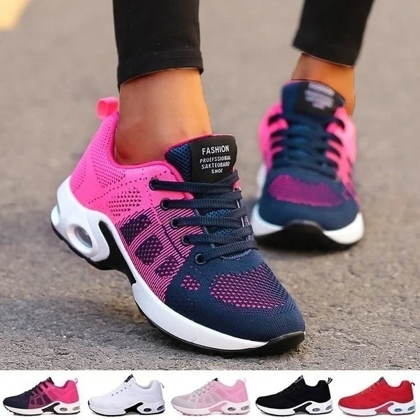 Women Running Shoes Breathable Casual Shoes Outdoor Light Weight Sports Shoes Casual Walking Sneakers Tenis Feminino Shoes - EUFASHIONBAGS