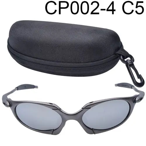 Man Polarized Sunglasses Cycling Glasses UV400 Fishing Sunglasses Metal Bicycle Goggles Cycling Eyewear Riding Glasses C3-8