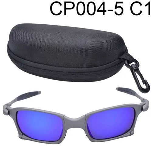 Man Polarized Sunglasses Cycling Glasses UV400 Fishing Sunglasses Metal Bicycle Goggles Cycling Eyewear Riding Glasses A1-4 - EUFASHIONBAGS