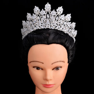 Tiaras And Crowns Classic New Fashion Design Bridal Hair Accessories Anniversary Wedding Women Corona Princesa