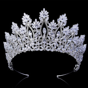 Tiaras And Crowns Classic New Fashion Design Bridal Hair Accessories Anniversary Wedding Women Corona Princesa