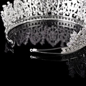 Princess Crown Classic Design Elegant Wedding Bridal Hair Jewelry Tiaras And Crowns Women Zircon BC5069 Corona Princesa