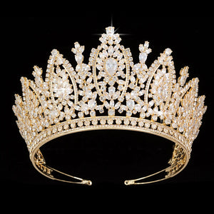 Princess Crown Classic Design Elegant Wedding Bridal Hair Jewelry Tiaras And Crowns Women Zircon BC5069 Corona Princesa