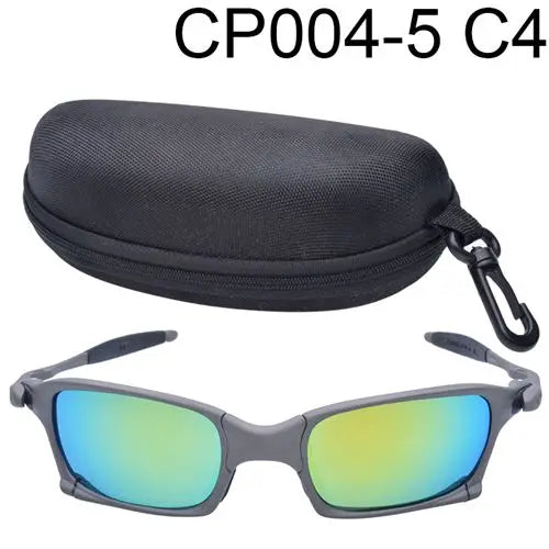 Man Polarized Sunglasses Cycling Glasses UV400 Fishing Sunglasses Metal Bicycle Goggles Cycling Eyewear Riding Glasses A1-4 - EUFASHIONBAGS