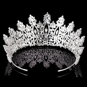 Tiaras And Crowns Classic New Fashion Design Bridal Hair Accessories Anniversary Wedding Women Corona Princesa