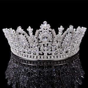 Princess Crown Classic Design Elegant Wedding Bridal Hair Jewelry Tiaras And Crowns Women Zircon BC5069 Corona Princesa