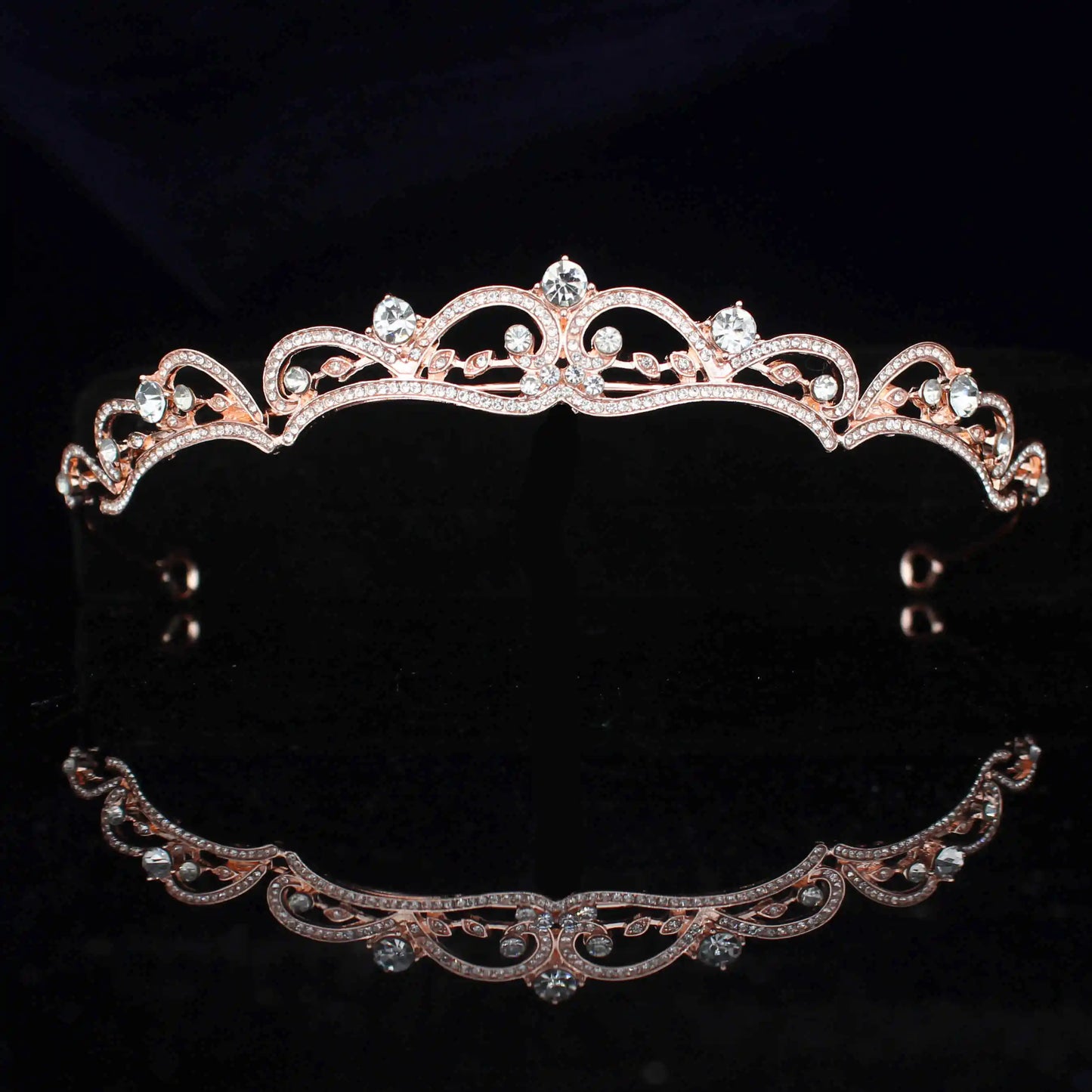 Crystal Queen Tiara Crown Wedding Bridal Pageant Diadem For Bride Tiaras and Crowns Headpiece Women Hair Jewelry Accessories - EUFASHIONBAGS