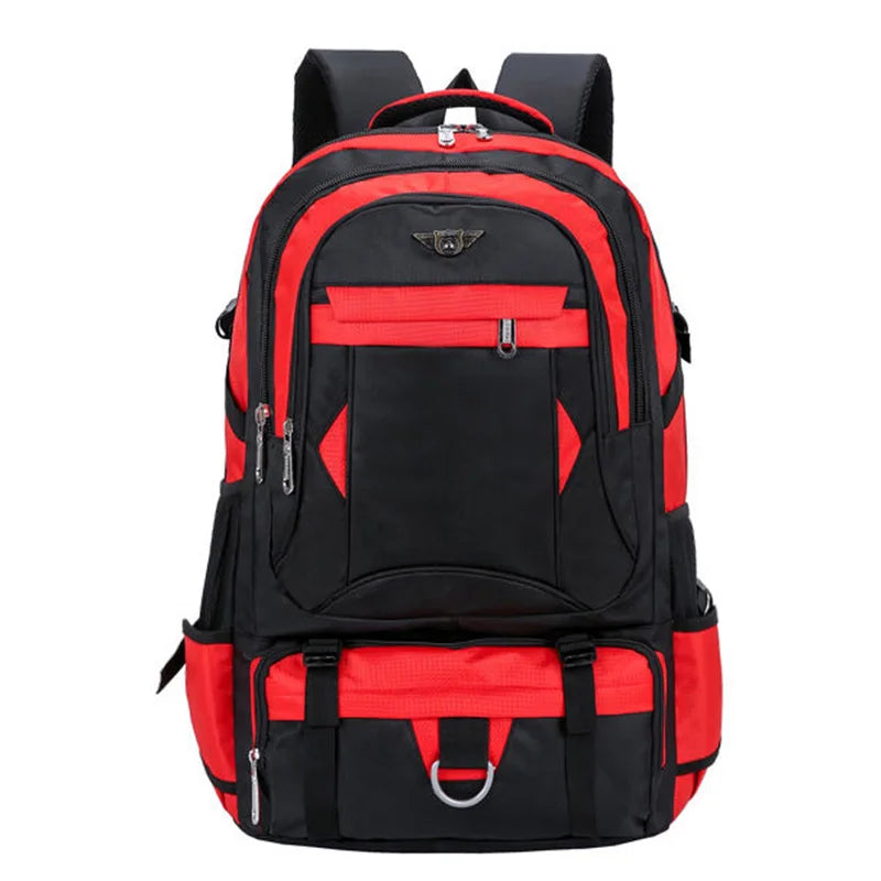 70L Backpack Unisex Large Outdoor Travel Mountaineering Bag Women Waterproof Backpack Men Leisure Sports Luggage Bag - EUFASHIONBAGS