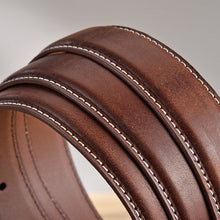 Laden Sie das Bild in den Galerie-Viewer, Men Top Layer Leather Casual Belt Vintage Pin Buckle Genuine Leather Belts For Men
