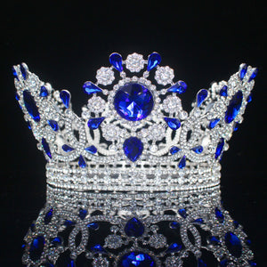 Royal Crystal King Crown Bride Tiaras and Crowns Queen Hair Jewelry Pageant Prom Diadem Headpiece Bridal Head Accessories