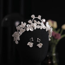 Cargar imagen en el visor de la galería, Handmade Crystal Flower Headband Hairband Wedding Hair Accessories Tiara Bridal Hair Jewelry Women Headdress Party Accessories