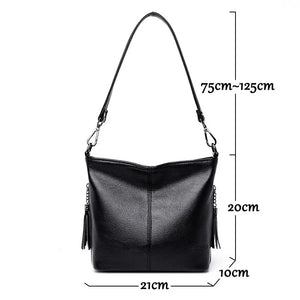 NEW Solid Colors PU Leather Shoulder Bags Fashion Women Messenger Bag Luxury Handbags Crossbody Bags