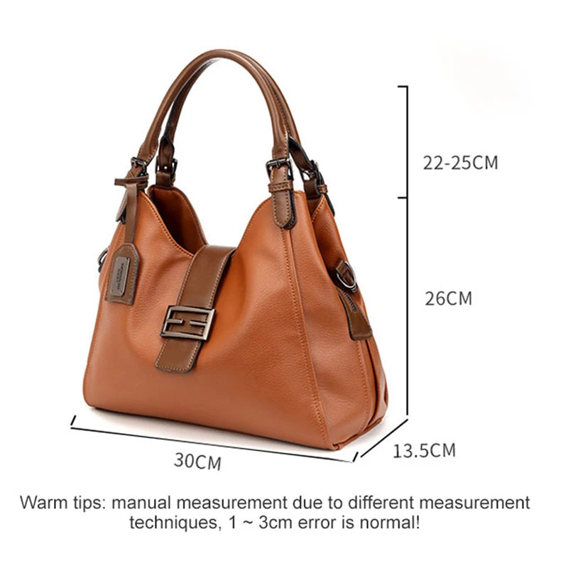 Retro Style Women Tote Bag Fashion Women's Handbag Large Capacity High Quality Female Shoulder Crossbody Bags