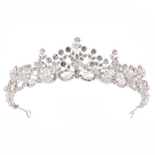 画像をギャラリービューアに読み込む, Luxury Elegant Crystal Pearl Bridal Crown Woman Tiaras Hair Jewelry Ornaments Hairwear Bride Headbands Wedding Hair Accessories