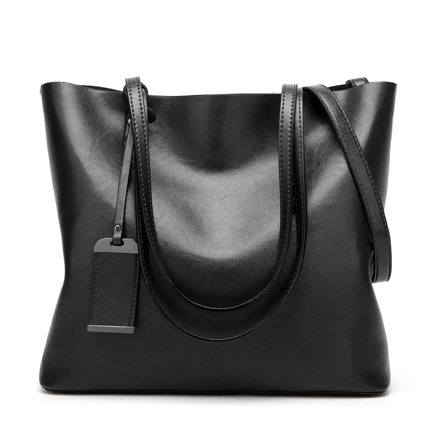 Retro style Women Hand Bag Shoulder Bag lady Large Fashion Shoulder Solid Leather Classic minimalist soft leather bag