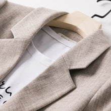 Laden Sie das Bild in den Galerie-Viewer, Fashion Business Plaid Suits Women Work Office Ladies Long Sleeve Spring Casual Blazer 2022 New Jackets for Women Coats