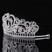 Cargar imagen en el visor de la galería, Gorgeous Heart Wedding Tiara Jewelry Sets Diadem Shiny Bridal Crown Queen Tiaras Shinning Rhinestone Crystal Hair Jewelry Sets