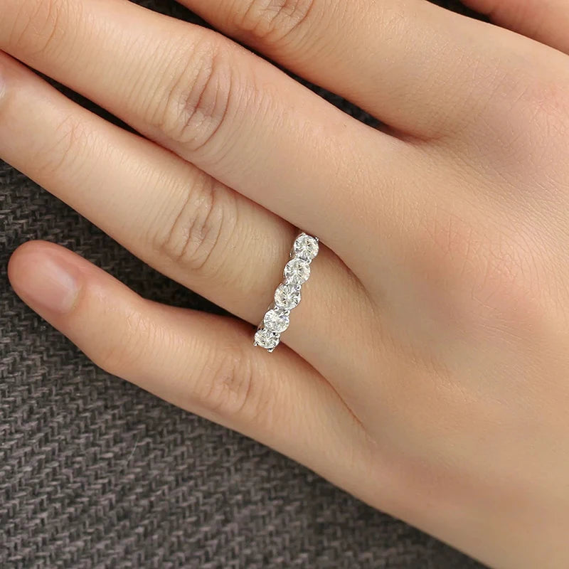 Fashion Contracted Women Wedding Rings with White/Green/Rose Red/Blue CZ Exquisite Female Finger-rings New Trendy Jewelry