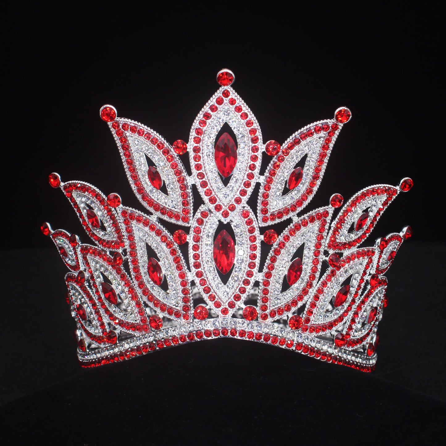 Luxury Queen Tiaras and Crowns Bride Women Crystal Diadem Hair Ornaments Wedding Bridal Hair Jewelry Accessories - EUFASHIONBAGS