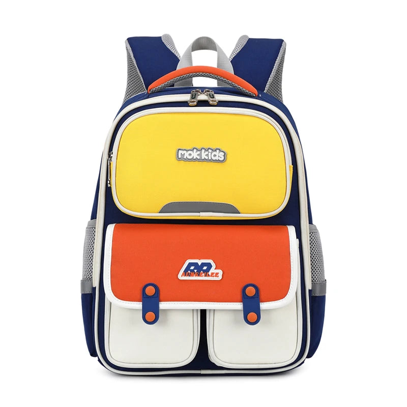 School Bag New Spine Relief Lightweight Backpack Cute Multipocket Book Bag Children Back to School