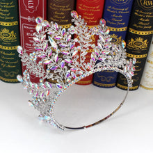 Cargar imagen en el visor de la galería, Luxury Miss Universe Paraguay Angola Wedding Crown for Women Big Rhinestone Banquet Tiara Party Costume Hair Jewelry Accessories