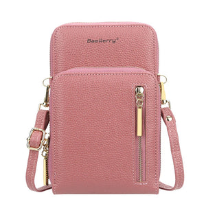 Women's Handbags PU Leather Shoulder Bags Ladies Large Messenger Bags Solid Casual Crossbody Bags for Women Phone Purse