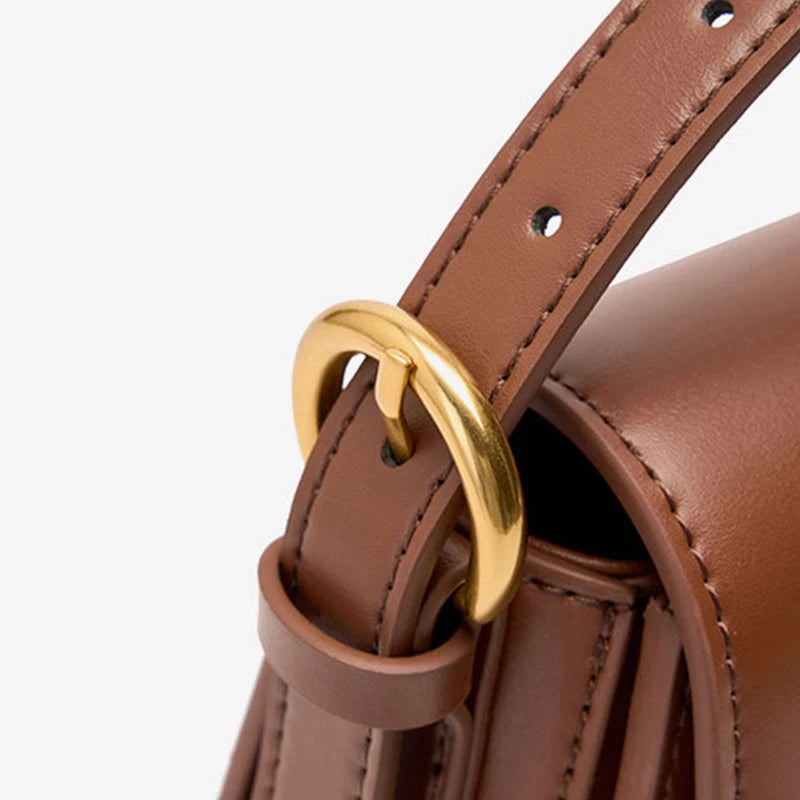 Genuine Leather Shoulder Bag for Women New High Quality Cowhide Tote Bags Fashion Luxury Designer Brand Crossbody Bag