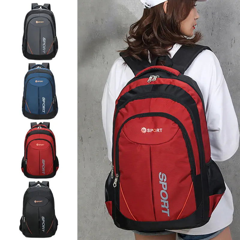 New Women Backpack Outdoor Waterproof Men Hiking Travel Backpacks Large Capacity Boys Girls School Bag Student Laptop Bags