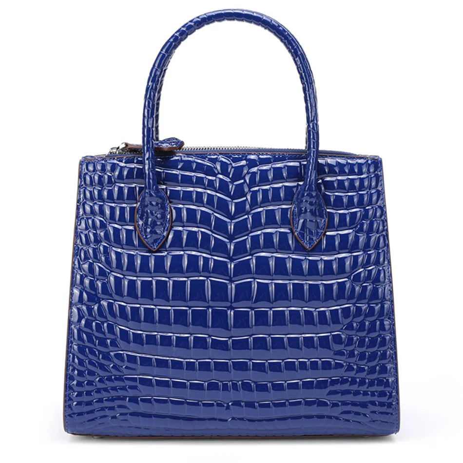 Women's handbag Women Genuine Leather Bag Crocodile skin Women's bags luxury designer handbag Women Leather Handbag Brand women - EUFASHIONBAGS