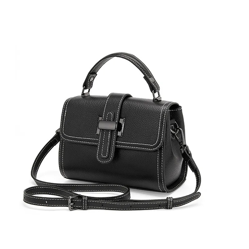 New Women's Bag High Quality Cowhide Fashion Crossbody Bags Genuine Leather Women Shoulder Bag Luxury Female Handbags