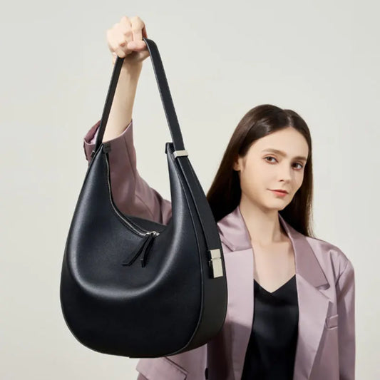 Genuine Leather Women's Tote Bags Large Fashion Trend Shoulder Bag High Quality Cowhide Female Handbags