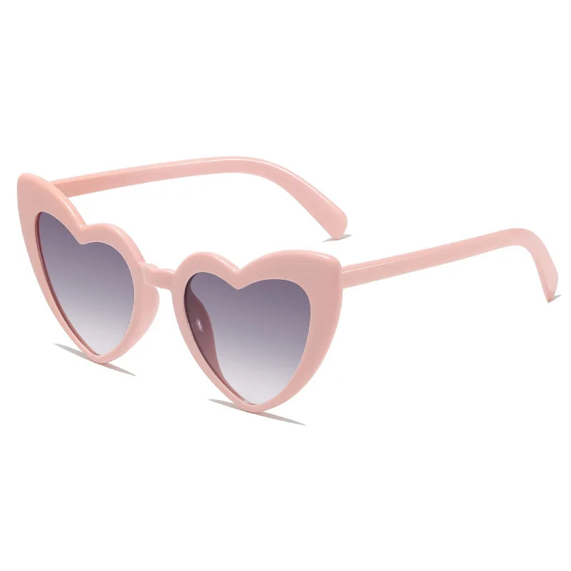 New European and American Girl Love Sunglasses Beach Peach Heart Birthday Photo Cross border Fashion Sunglasses - EUFASHIONBAGS