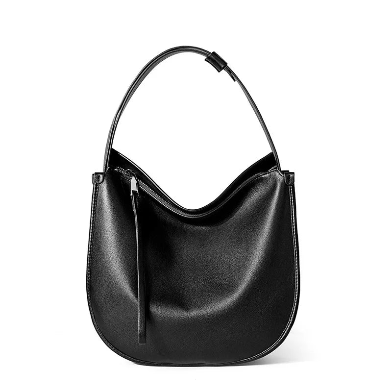 Genuine Leather Women Tote Bag New Large Women's Shoulder Bag Luxury Designer Cowhide Crossbody Bags