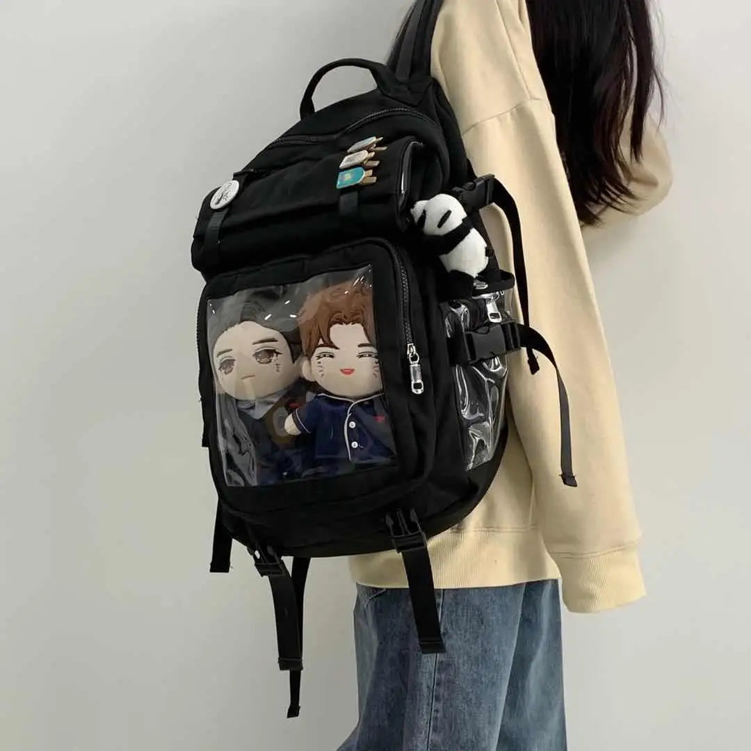 Fashion Women Backpacks 2024 Trend New Design JK Uniform Ita Bags Large Harajuku College Students Mochilas