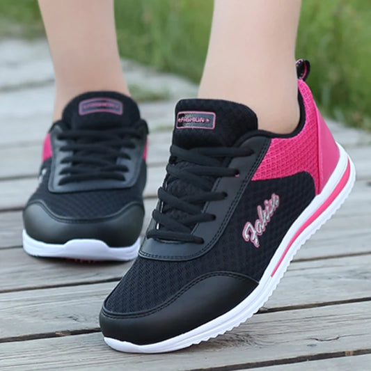 Women Sneakers Mix Color Shoes Women Comfortable Women's Sports Shoes Gym Sneaker Sport Vulcanize Shoes For Women Casual Sneaker - EUFASHIONBAGS