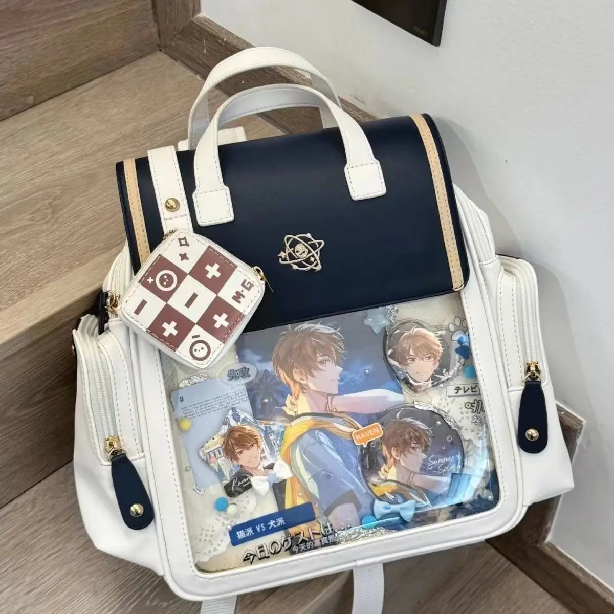 Transparent Ita Bag Backpack Women Harajuku Aesthetic JK Uniform Mochila Schoolbag Female Large Backpacks - EUFASHIONBAGS