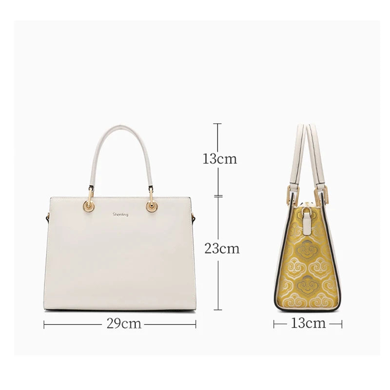 genuine leather bag designer bags luxury fashion Women's handbag High quality real cowhide bag tote bags for Female bag