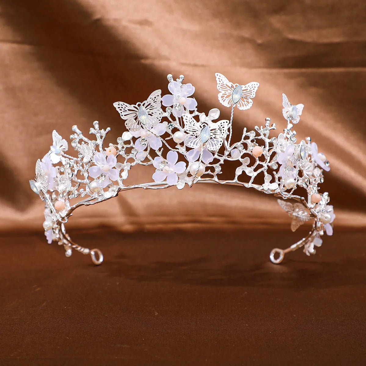 Silver Color Crowns and Tiaras Wedding Hair Accessories For Women Crown For Bridal Crystal Rhinestone Diadema Tiaras Bride Crown