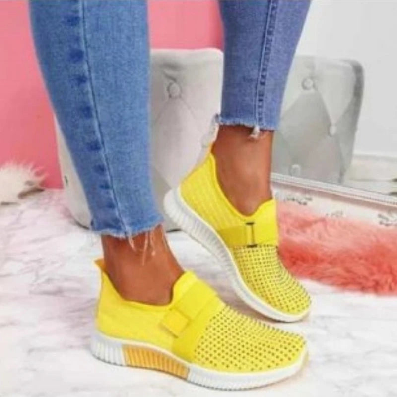 Women New Fashion Casual Shoes Summer Popular Women's Shoes Casual Designer Breathable Casual Sneakers Women's Shoes on Offer - EUFASHIONBAGS