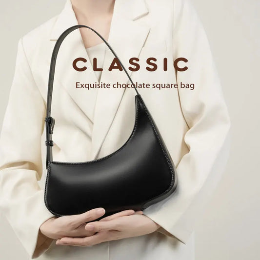 Luxury Designer Women's Bag High Quality Fashion Genuine Leather Women Shoulder Bags Cowhide Trend Saddle Handbags