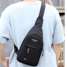 Load image into Gallery viewer, Men Fashion Multifunction Shoulder Bag Crossbody Bag On Shoulder Travel Sling Bag Pack Messenger Pack Chest Bag For Male