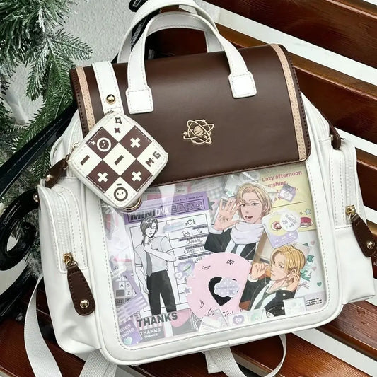 Vintage Aesthetic Ita Bags Female JK Uniform Large Students Women Backpacks New in Harajuku College Bolso Mujer