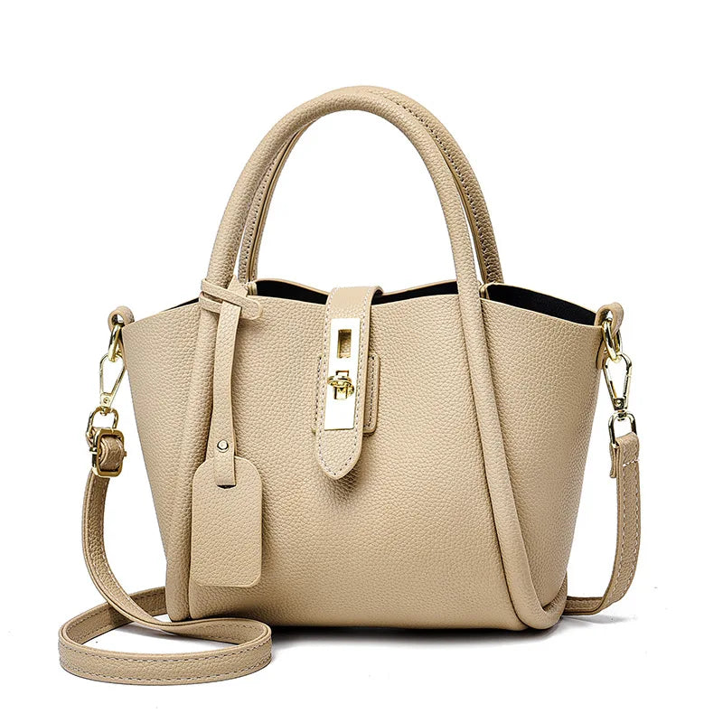 New Women's Tote Bag High Quality PU Leather Women Shoulder Bag Large Elegant Design Fashion Crossbody Bags