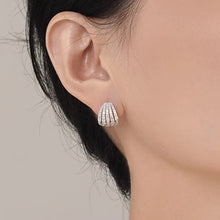 Load image into Gallery viewer, Statement Female Earrings Claw Shaped Cubic Zirconia Hoop Earrings Modern Fashion Women&#39;s Accessories New Trendy Jewelry