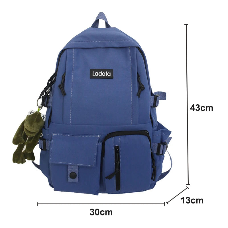 New Waterproof Backpack Girls and Boys School Bag Women's and Men's Anti Theft Mochila Fashion Unisex Back to School Backpacks