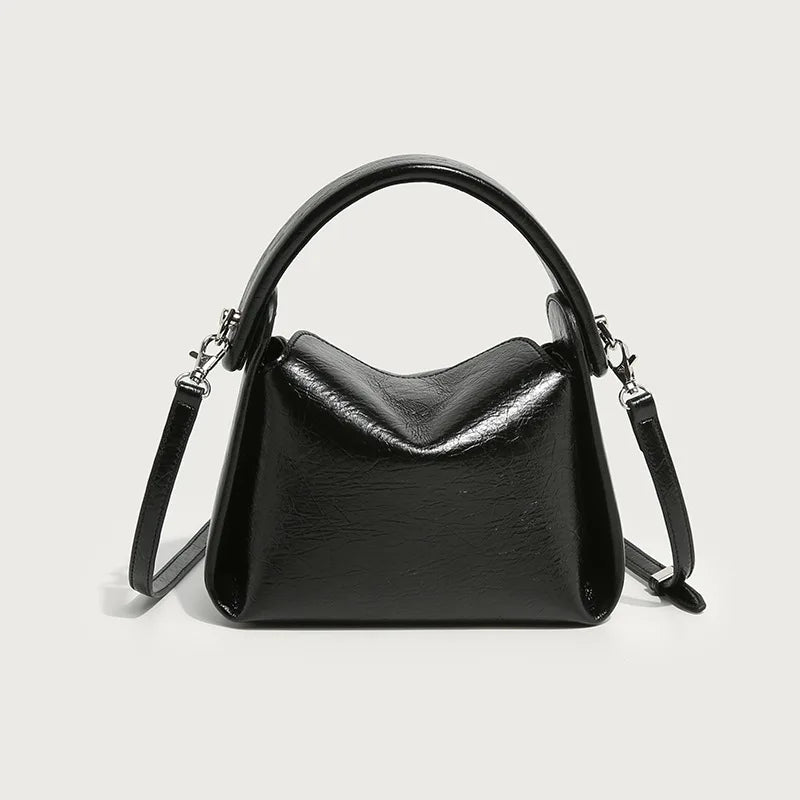 women's shoulder bag soft leather handbag high-end niche minimalist dumpling bag high-end fashionable crossbody bag